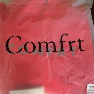 NIB RARE Comfrt Women's Red Tranqil Sweatshirt
